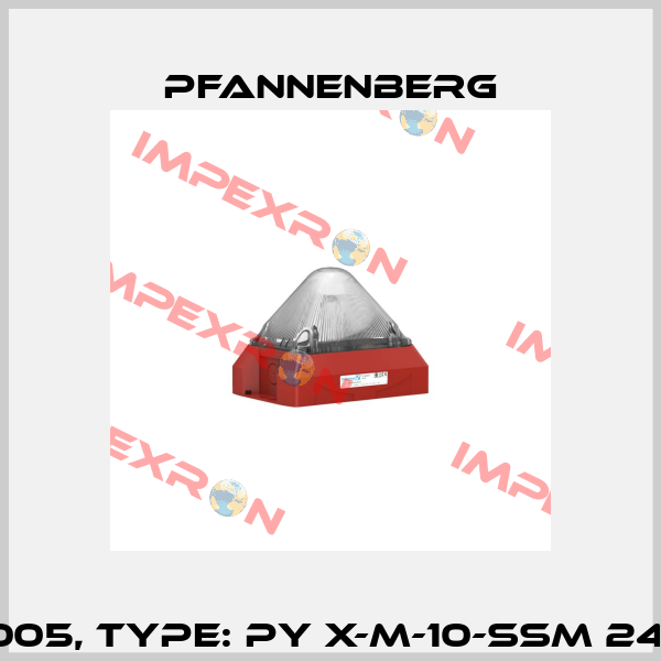 Art.No. 21551801005, Type: PY X-M-10-SSM 24VDC CL RAL3000 Pfannenberg