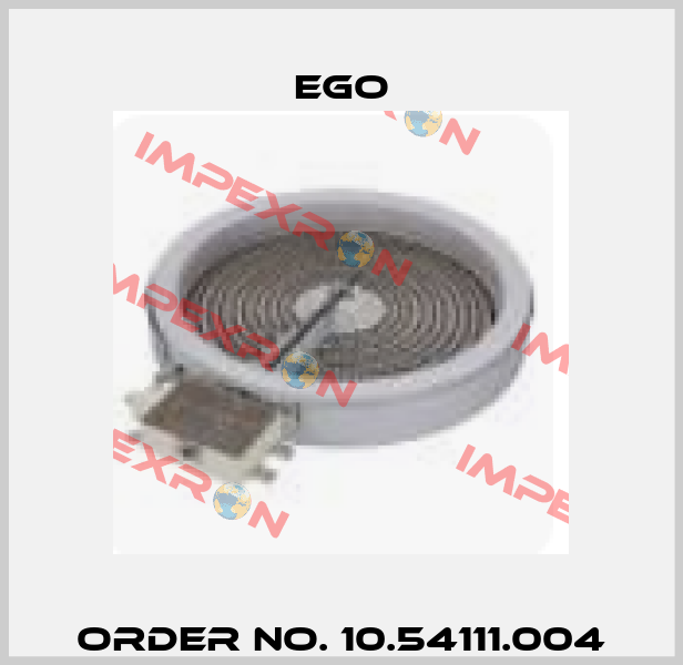 Order No. 10.54111.004 EGO