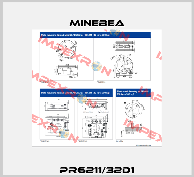 PR6211/32D1 Minebea